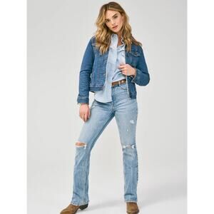 NWT Wrangler women’s retro sherpa lined denim jacket